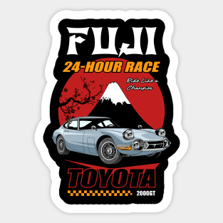 Toyota 2000GT Car Sticker